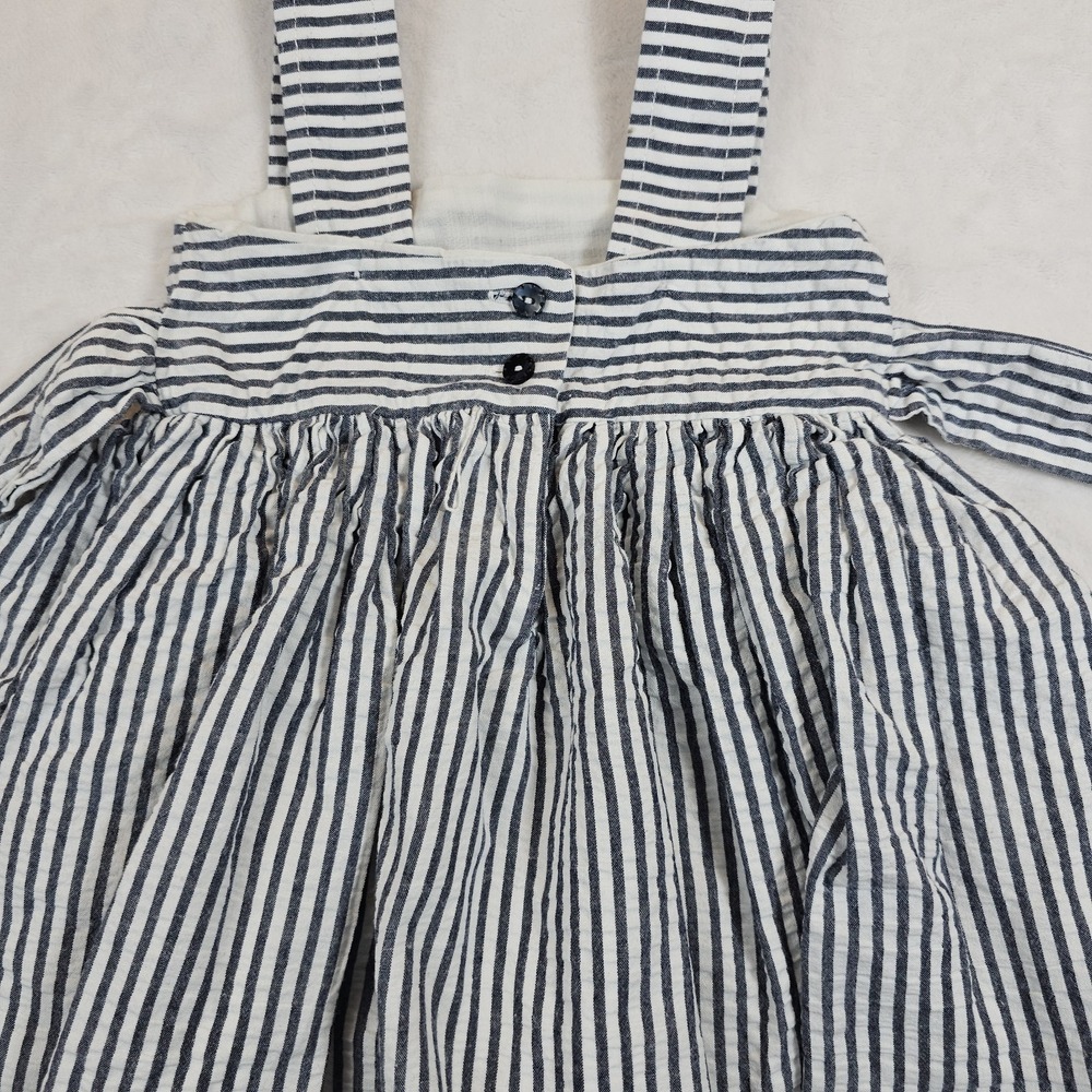 Savannah Sundress Seersucker 12 Month Transportation‎ Appliqué Adjustable Straps - Picture 7 of 14